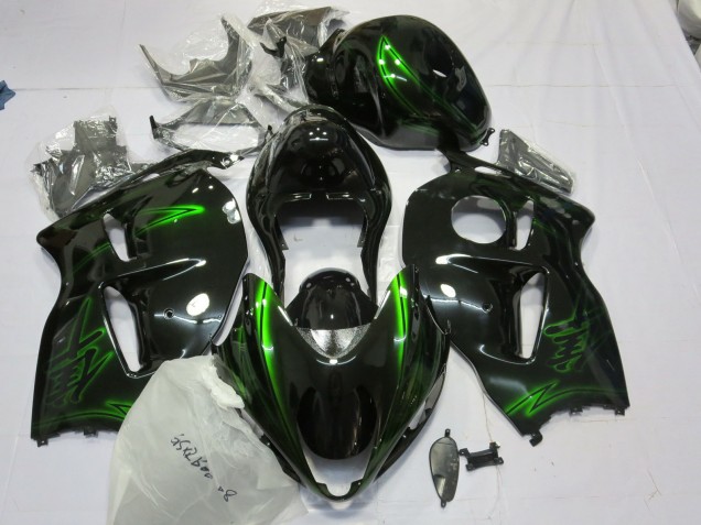 1997-2007 Electric Green Suzuki GSXR 1300 Motorcycle Fairings