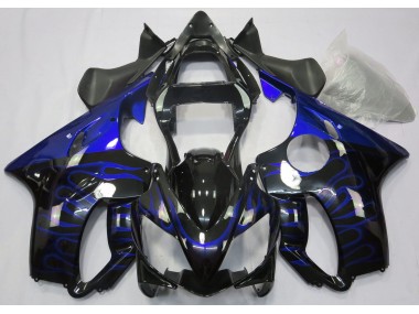 2001-2003 Blue Flame Honda CBR600 F4i Motorcycle Fairings