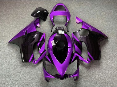 2001-2003 Gloss Purple and Black Honda CBR600 F4i Motorcycle Fairings