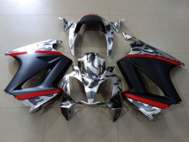 2002-2012 Matte and Camo Honda VFR800 Motorcycle Fairings