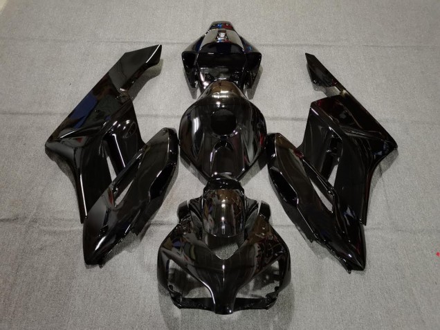 2004-2005 Gloss Black Honda CBR1000RR Motorcycle Fairings