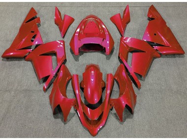 2004-2005 Gloss Red Kawasaki ZX10R Motorcycle Fairings