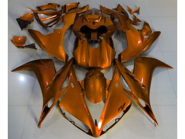 2004-2006 Deep Orange Yamaha R1 Motorcycle Fairings