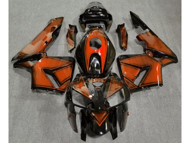 2005-2006 Deep Orange Honda CBR600RR Motorcycle Fairings