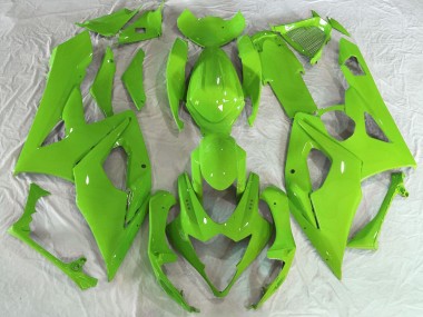 2005-2006 Gloss Green Suzuki GSXR 1000 Motorcycle Fairings