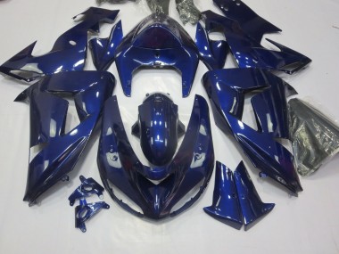 2006-2007 Deep Blue Kawasaki ZX10R Motorcycle Fairings