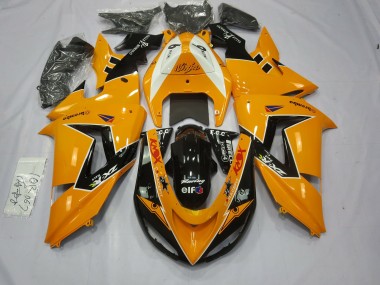 2006-2007 Special Orange Kawasaki ZX10R Motorcycle Fairings