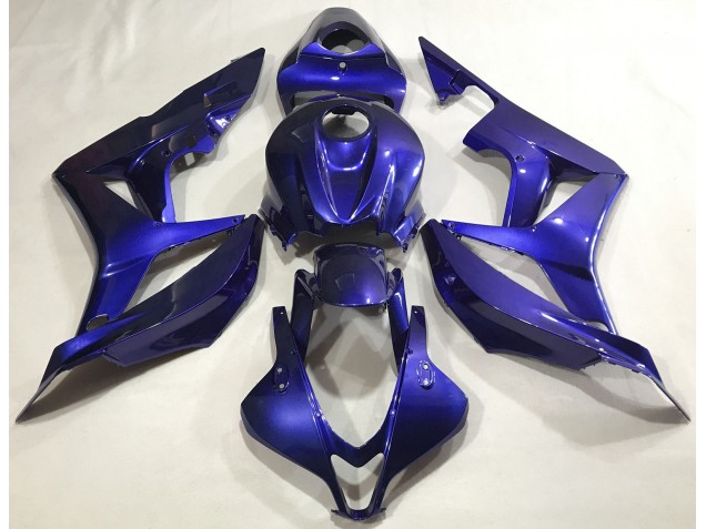 2007-2008 Deep Blue Plain Honda CBR600RR Motorcycle Fairings