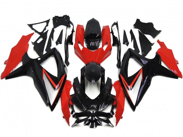 2008-2010 Custom Red OEM Style Suzuki GSXR 600-750 Motorcycle Fairings