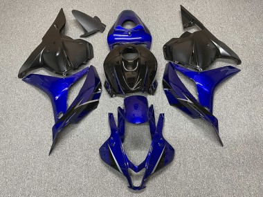 2009-2012 Deep Blue with Black Honda CBR600RR Motorcycle Fairings