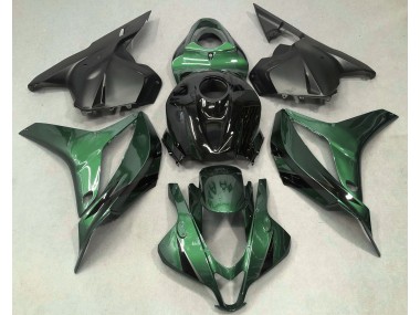 2009-2012 Deep Green with Black Honda CBR600RR Motorcycle Fairings