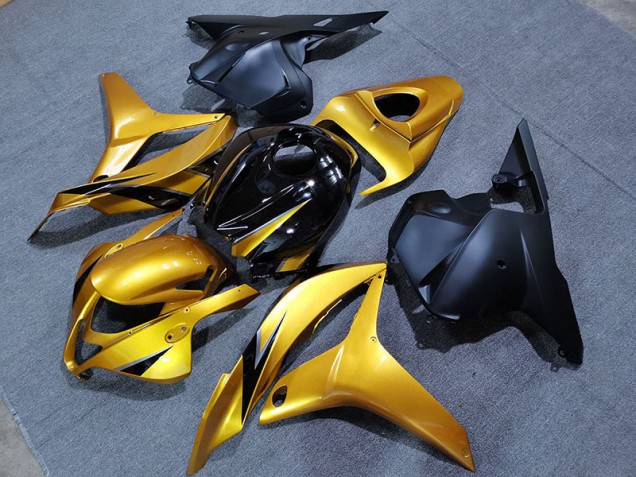 2009-2012 OEM Style Gold Honda CBR600RR Motorcycle Fairings