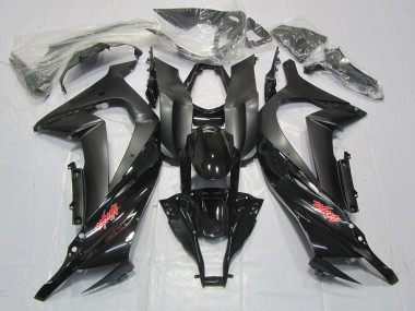 2011-2015 Black Matte Gloss Kawasaki ZX10R Motorcycle Fairings