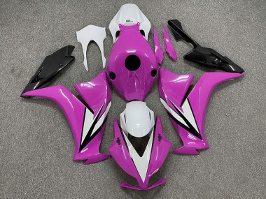 2012-2016 Pink with White Honda CBR1000RR Motorcycle Fairings