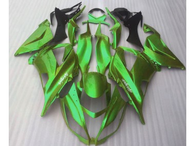 2016-2019 Candy Green Gloss Kawasaki ZX10R Motorcycle Fairings