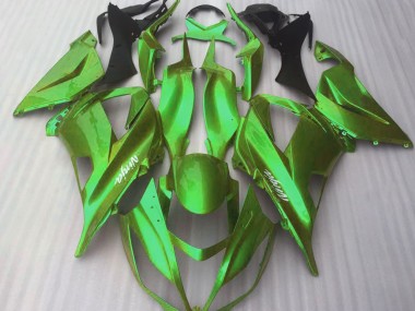 2016-2019 Candy Green Gloss Kawasaki ZX10R Motorcycle Fairings