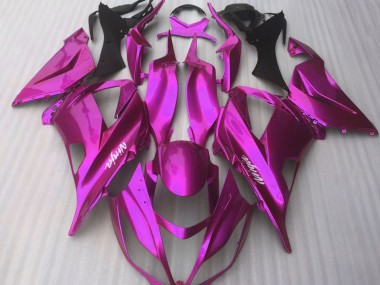 2016-2019 Candy Pink Gloss Kawasaki ZX10R Motorcycle Fairings