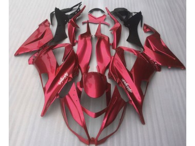 2016-2019 Candy Red Gloss Kawasaki ZX10R Motorcycle Fairings