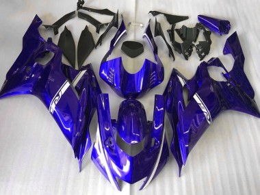 2017-2019 Deep Blue Yamaha R6 Motorcycle Fairings