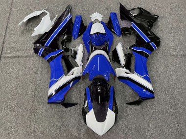 2017-2019 Gloss Blue White and Black Honda CBR1000RR Motorcycle Fairings